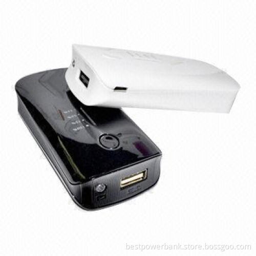 5,600mAh Power Bank, Class A18650 Lithium-ion/Green/Pink/White/Black/Blue/Yellow/Orange Colors